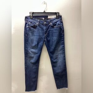 Rag & Bone Dark Dre Low Rise Slim Boyfriend Jeans